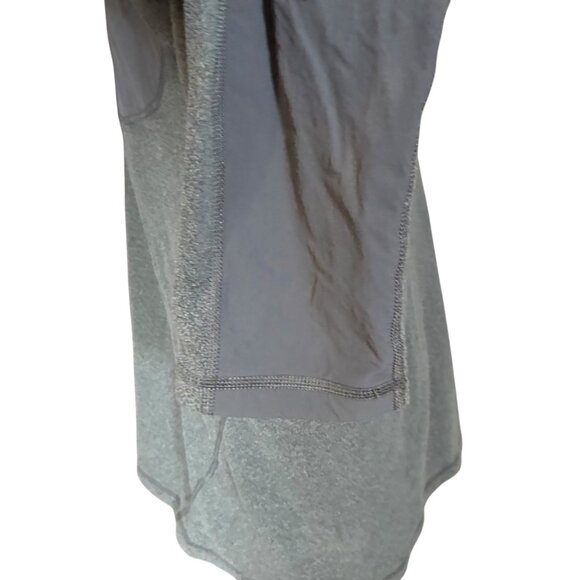 The North Face Men's Gray 1/4 Zip Fleece Pullover Sweatshirt Large - Picture 4 of 7